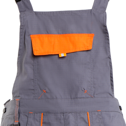 Φόρμα εργασίας PRISMA SUMMER GREY/ORANGE - 5