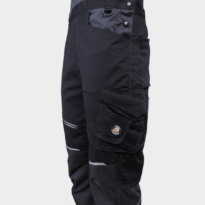 Ολόσωμη φόρμα εργασίας REVOLT 4STRETCH BLACK/DARK GREY/GREY - 3