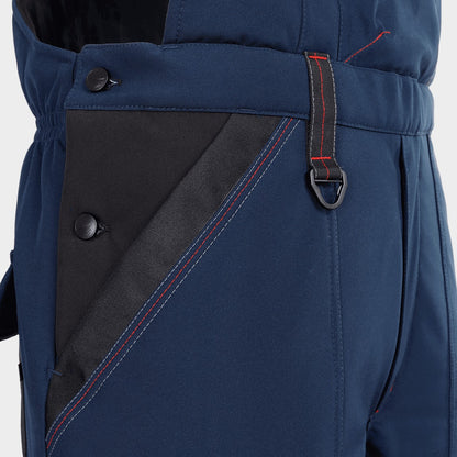 Φόρμα εργασίας REVOLT SOFTSHELL WINTER NAVY BLUE/BLACK - 4