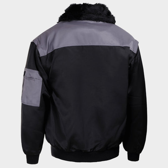 Μπουφάν εργασίας BN CONTRAST PILOT BLACK/GREY - 2