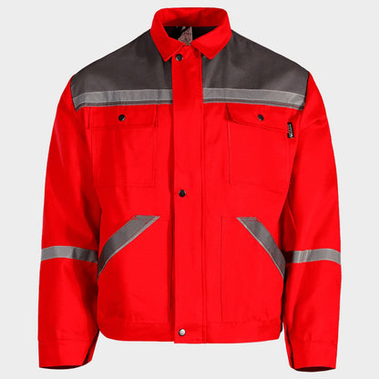 Μπουφάν εργασίας COLLINS SUMMER RED - 1