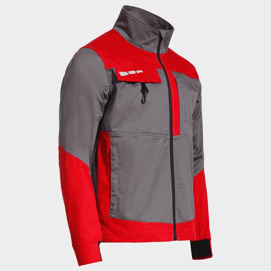 Μπουφάν εργασίας EOS STRETCH RED/GREY - 5