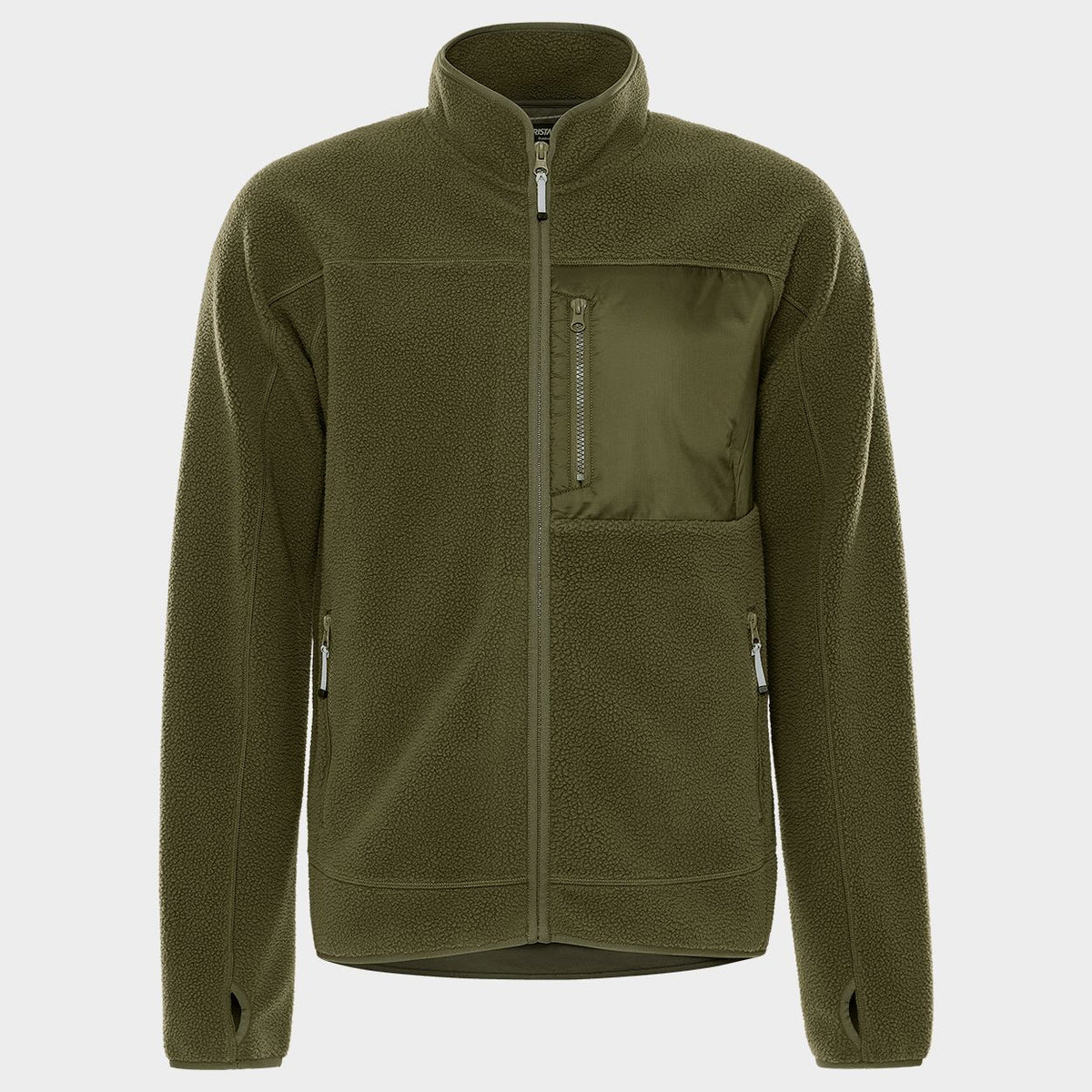 Μπουφάν εργασίας FRISTADS ARGON MICRO PILE FLEECE LIGHT GREEN - 1