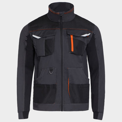 Μπουφάν εργασίας KASTOR STRETCH GREY/ORANGE - 1