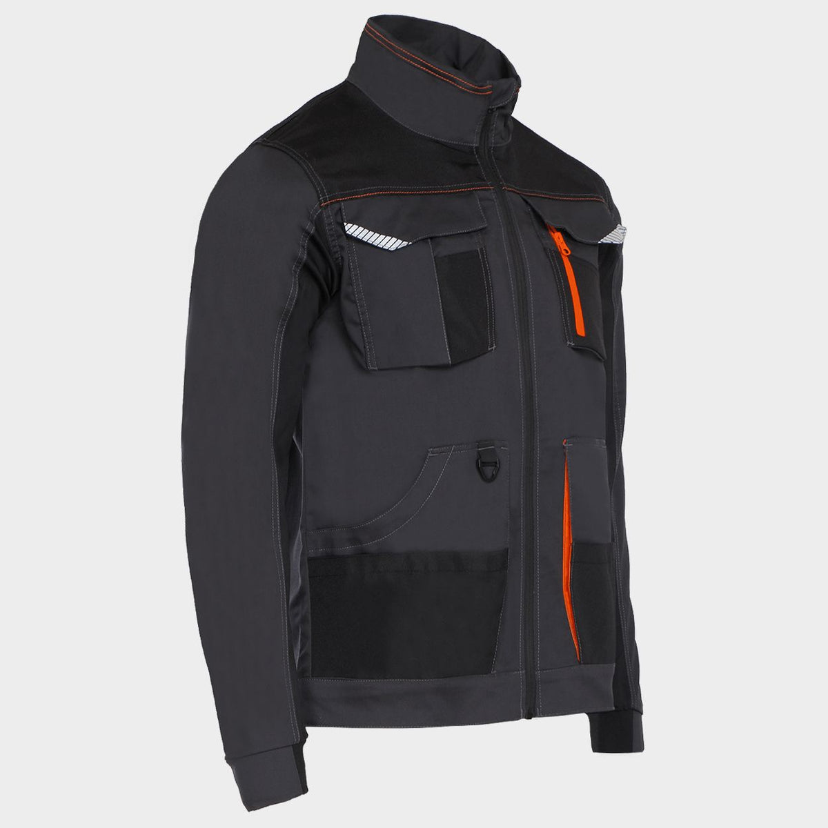 Μπουφάν εργασίας KASTOR STRETCH GREY/ORANGE - 5