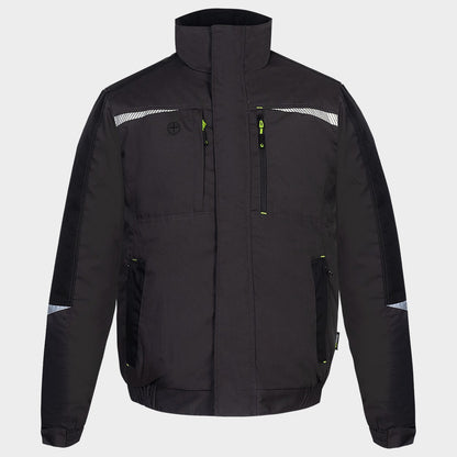 Μπουφάν εργασίας KASTOR T/C WINTER GREY/BLACK/GREEN - 1