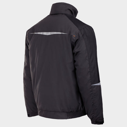 Μπουφάν εργασίας KASTOR T/C WINTER GREY/BLACK/ORANGE - 4