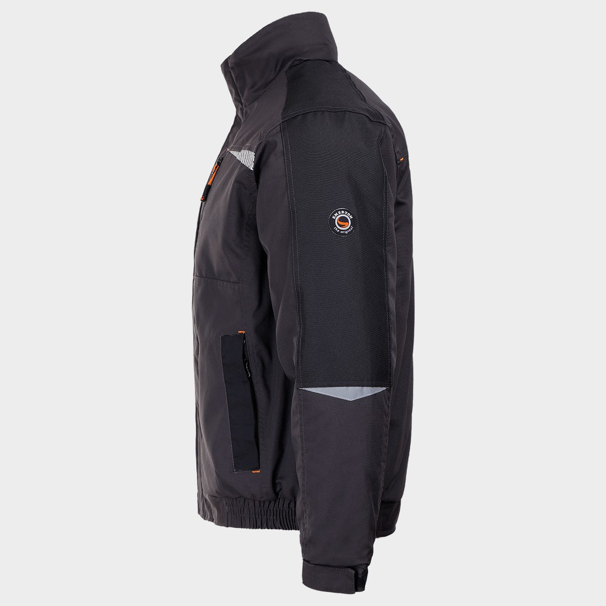 Μπουφάν εργασίας KASTOR T/C WINTER GREY/BLACK/ORANGE - 5