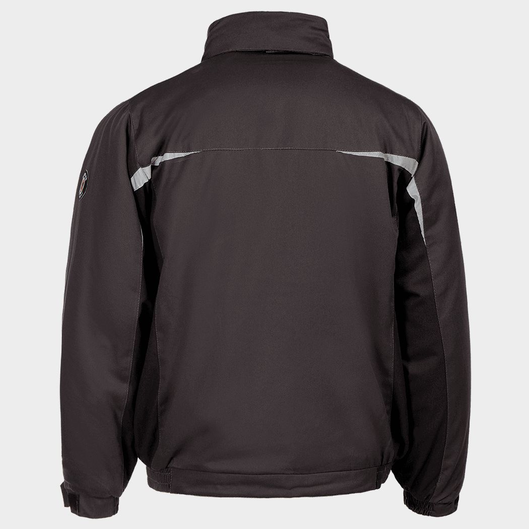 Μπουφάν εργασίας KASTOR WINTER GREY COTTON GREY/BLACK - 2