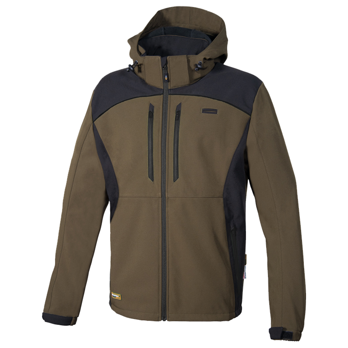 Μπουφάν εργασίας KLARBO SOFTSHELL WINTER BROWN/BLACK