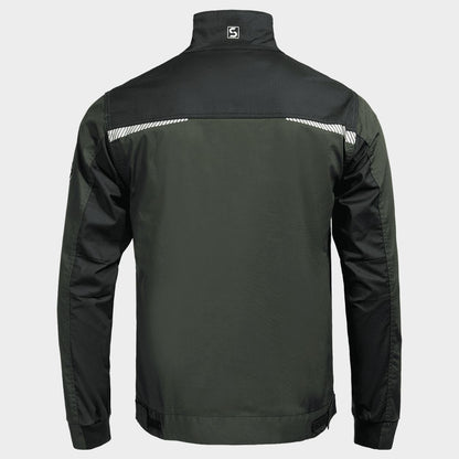 Μπουφάν εργασίας PRISMA LIGHT STRETCH OLIVE/BLACK - 5
