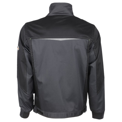 Jachetă de lucru PRISMA SPANDEX GRI/NEGRU - 2