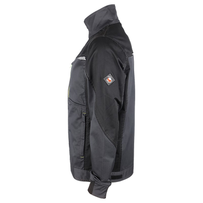 Jachetă de lucru PRISMA SPANDEX GRI/NEGRU - 3