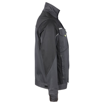 Jachetă de lucru PRISMA SPANDEX GRI/NEGRU - 4