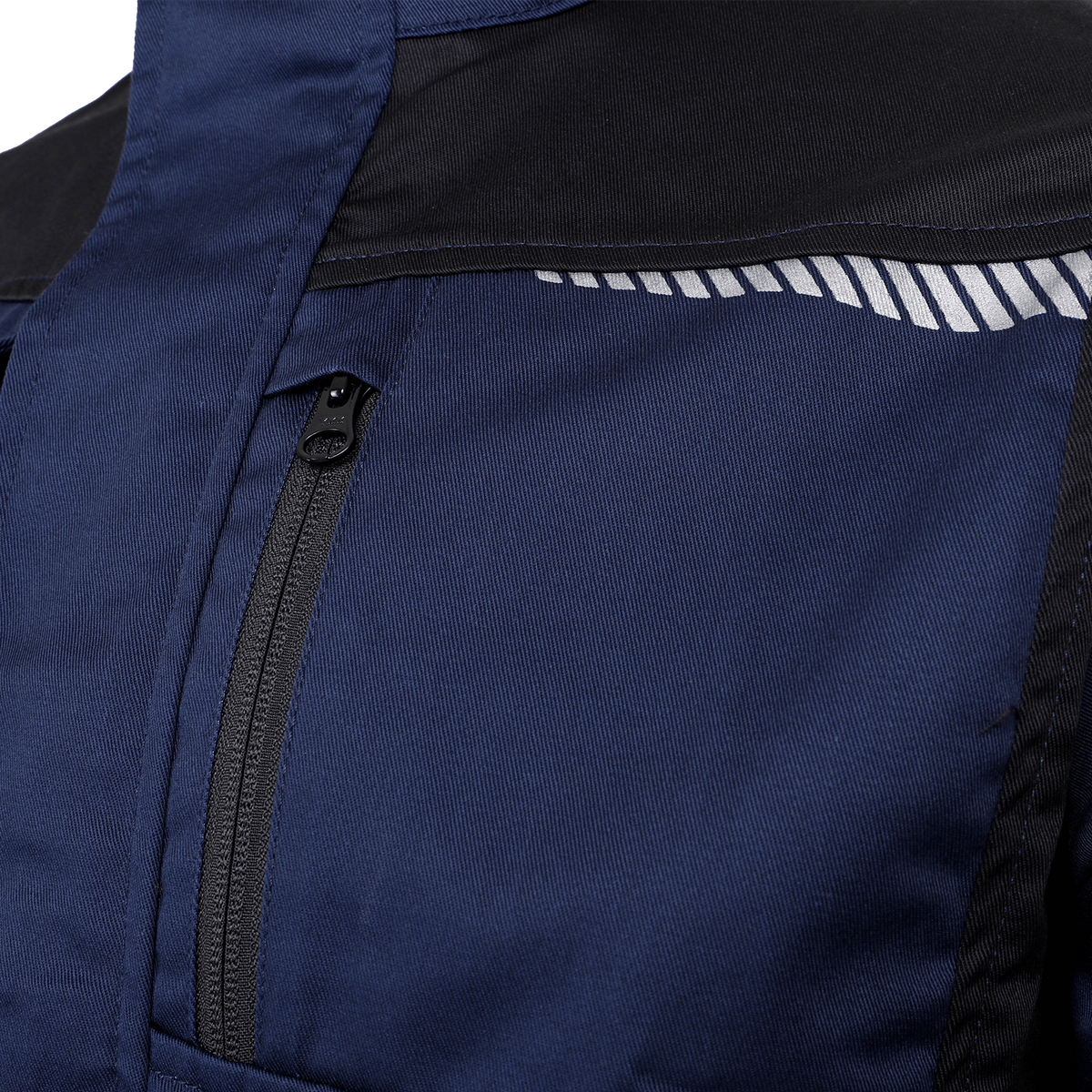 Jachetă de lucru PRISMA SPANDEX BLEUMARIN/NEGRU - 6