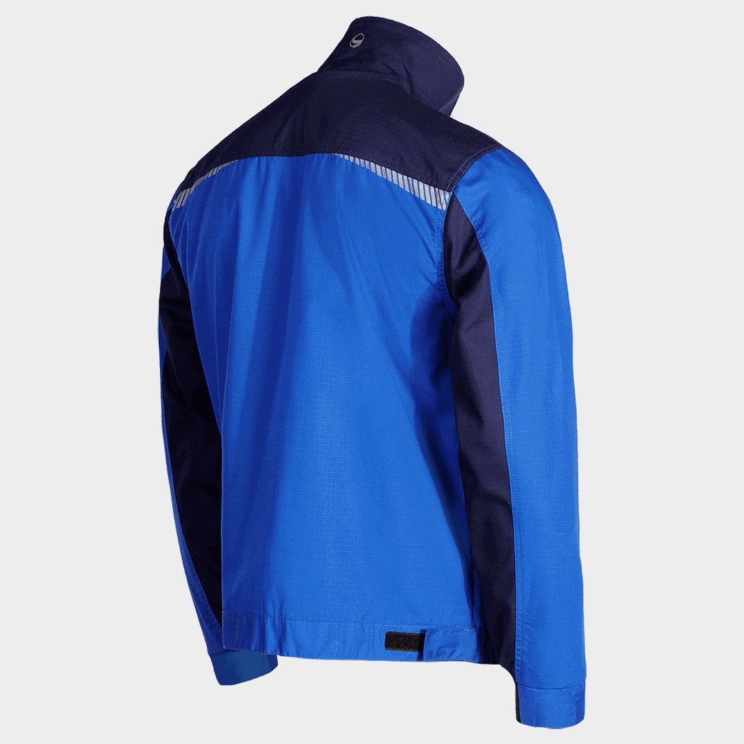 Μπουφάν εργασίας PRISMA SUMMER ROYAL BLUE/NAVY - 6