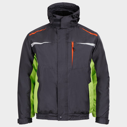 Μπουφάν εργασίας PRISMA WINTER GREY - 3