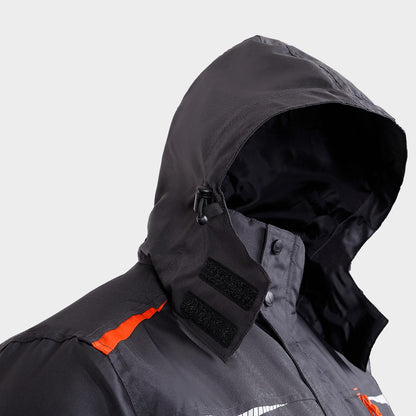 Μπουφάν εργασίας PRISMA WINTER GREY - 5