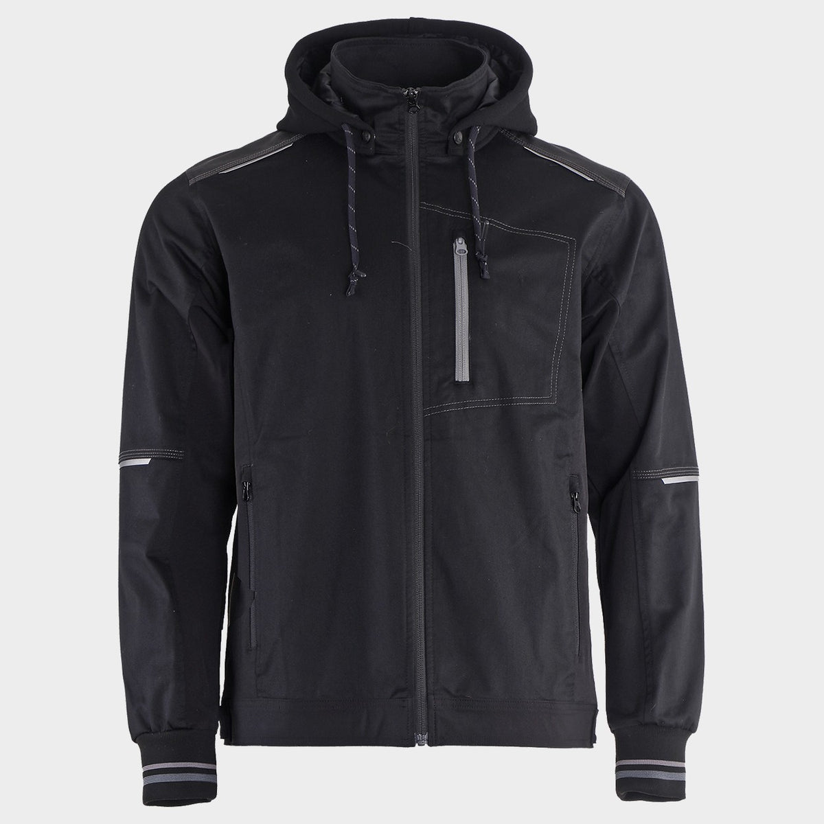 Μπουφάν εργασίας REVOLT 4STRETCH BLACK/BLACK/GREY - 1