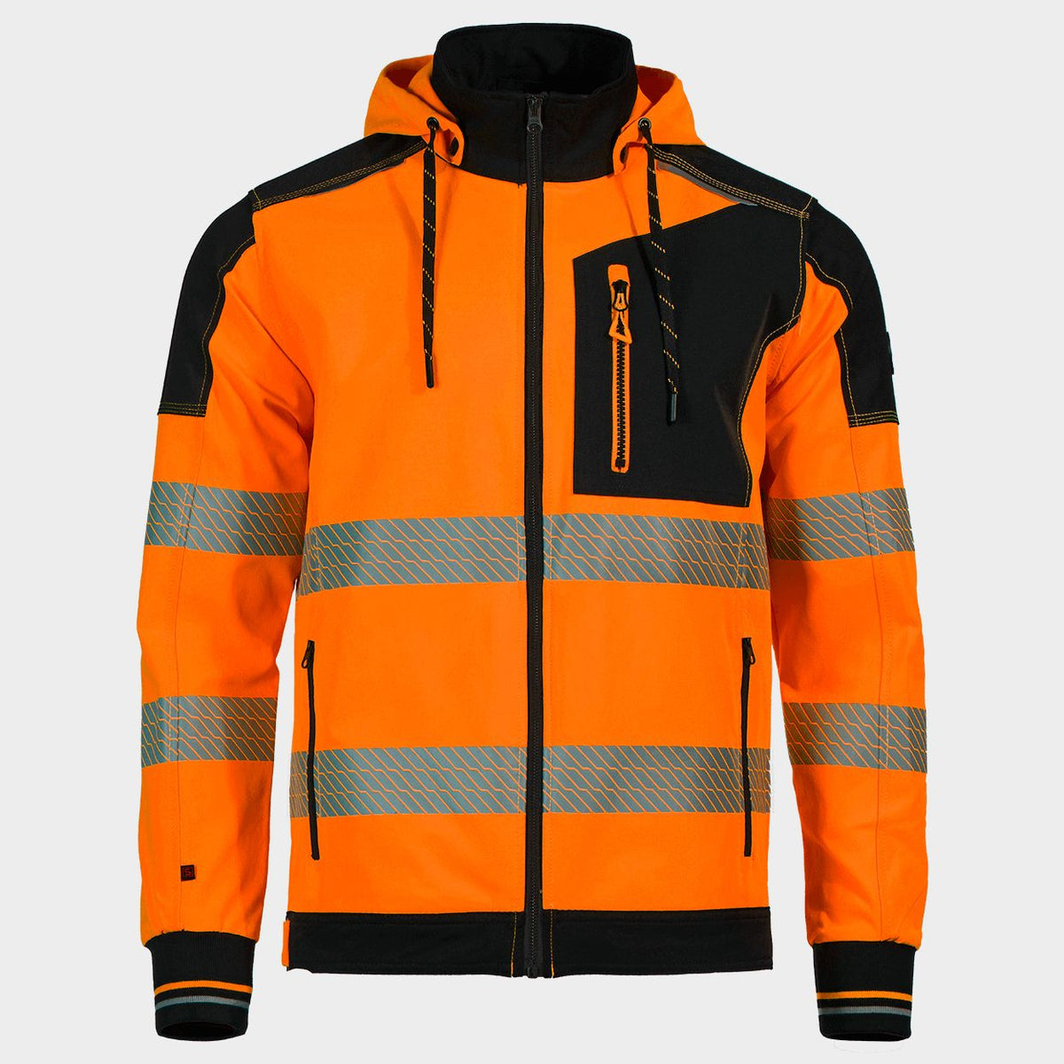 Μπουφάν εργασίας REVOLT HV 4STRETCH ORANGE - 1