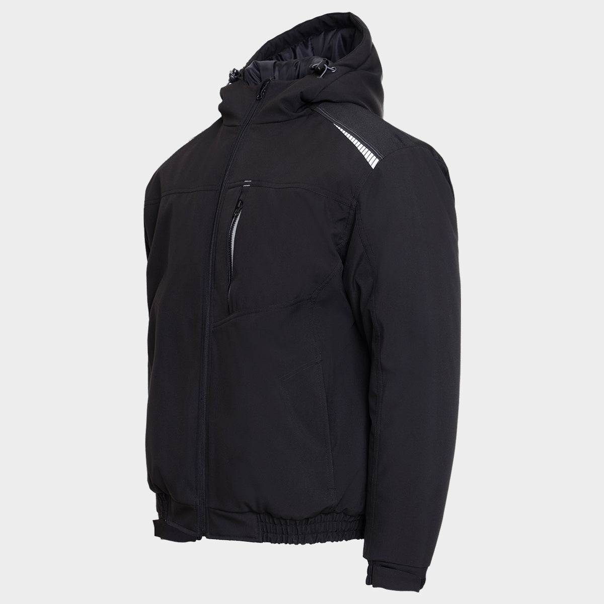 Μπουφάν εργασίας REVOLT SOFTSHELL WINTER BLACK - 4