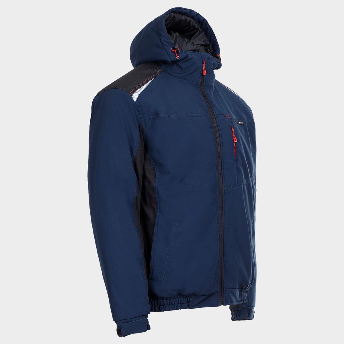 Μπουφάν εργασίας REVOLT SOFTSHELL WINTER NAVY BLUE/BLACK - 4