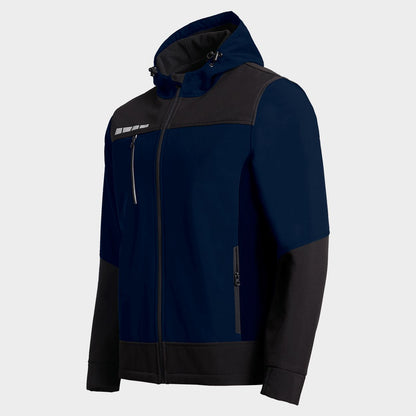 Μπουφάν εργασίας RUNE SOFTSHELL BLUE/BLACK - 4