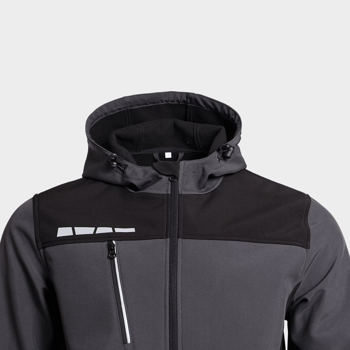 Μπουφάν εργασίας RUNE SOFTSHELL GREY/BLACK - 3