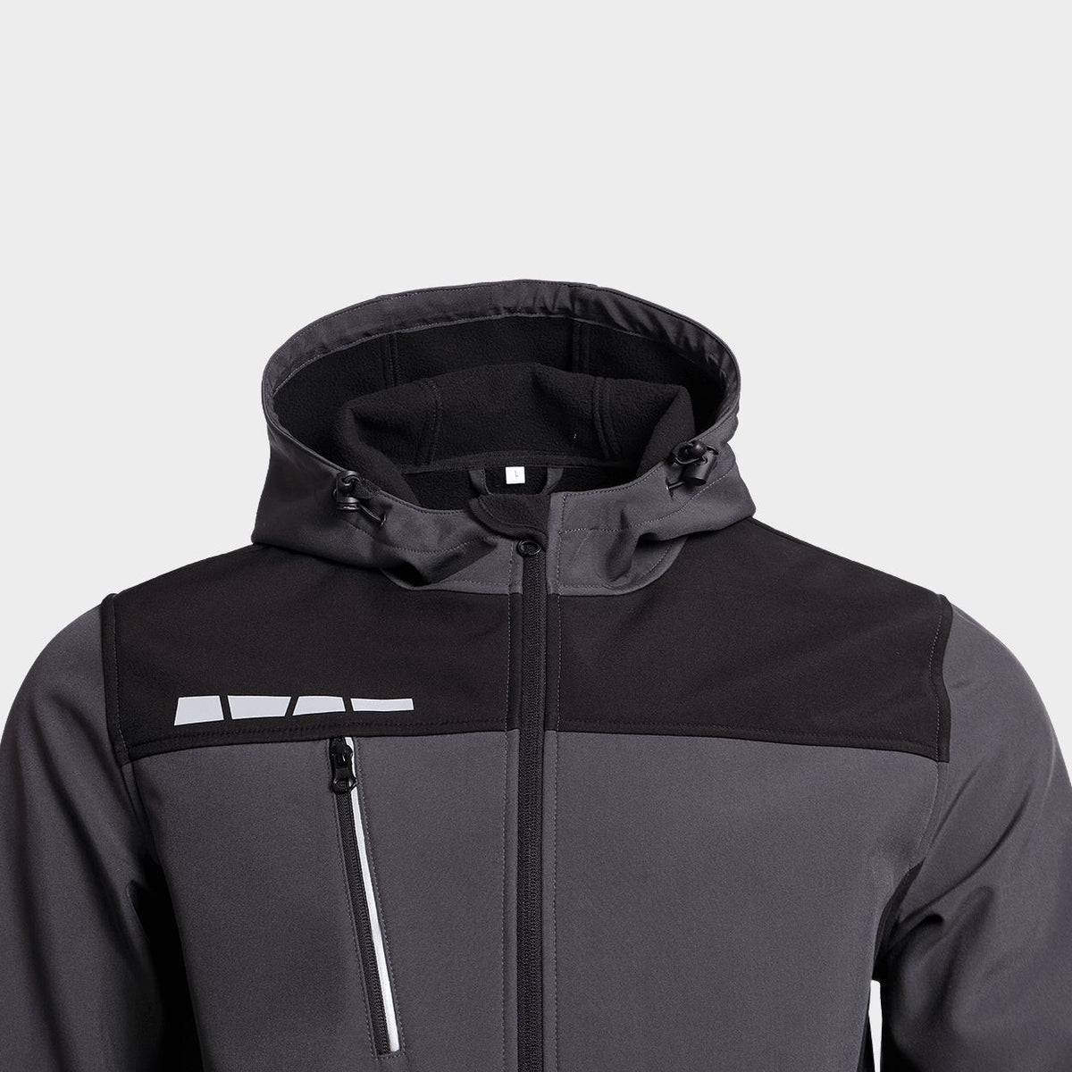 Μπουφάν εργασίας RUNE SOFTSHELL GREY/BLACK - 4