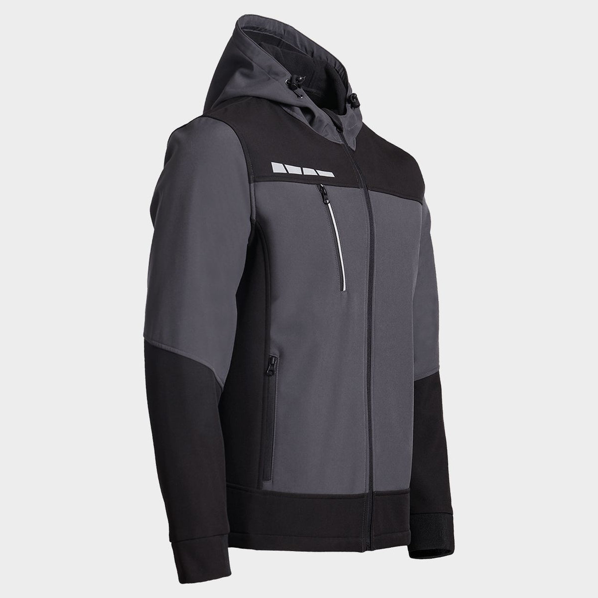 Μπουφάν εργασίας RUNE SOFTSHELL GREY/BLACK - 6