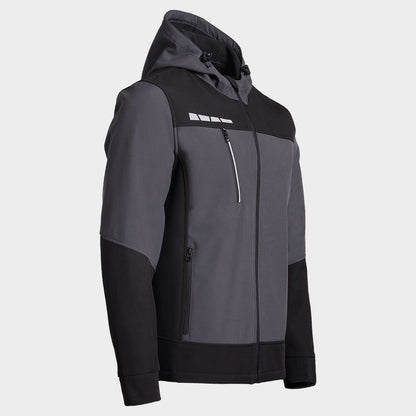 Μπουφάν εργασίας RUNE SOFTSHELL GREY/BLACK - 6