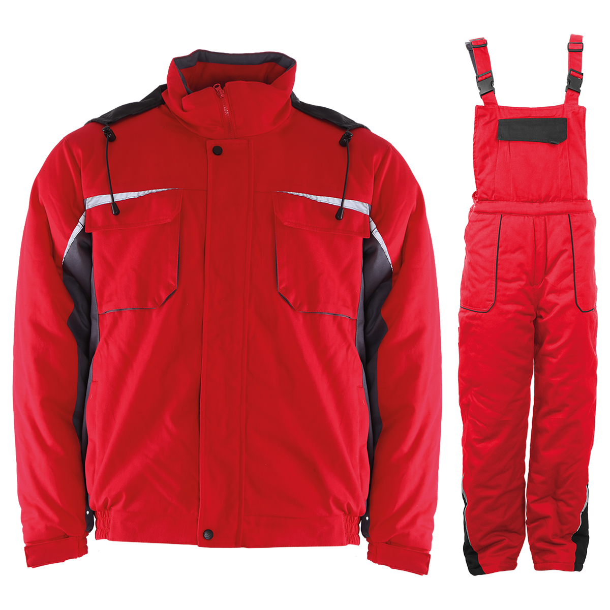 Σετ εργασίας KASTOR WINTER RED COTTON - 1