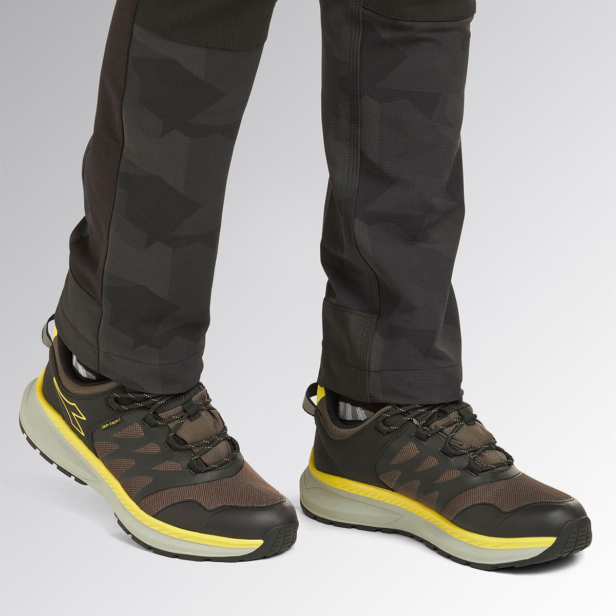 Παπούτσια εργασίας DIADORA FREEDOM LOW O6 SR BROWN GRAY/YELLOW - 2