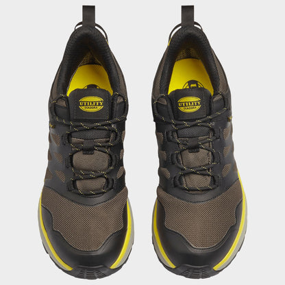 Παπούτσια εργασίας DIADORA FREEDOM LOW O6 SR BROWN GRAY/YELLOW - 7