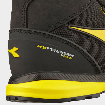 Παπούτσια εργασίας DIADORA GLOVE HYPER MID S3S FO HRO SR ESD BLACK - 5