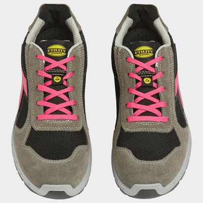 Παπούτσια εργασίας DIADORA RUN A.BOX LOW S1PS FO SR ESD GREY/BLACK - 5