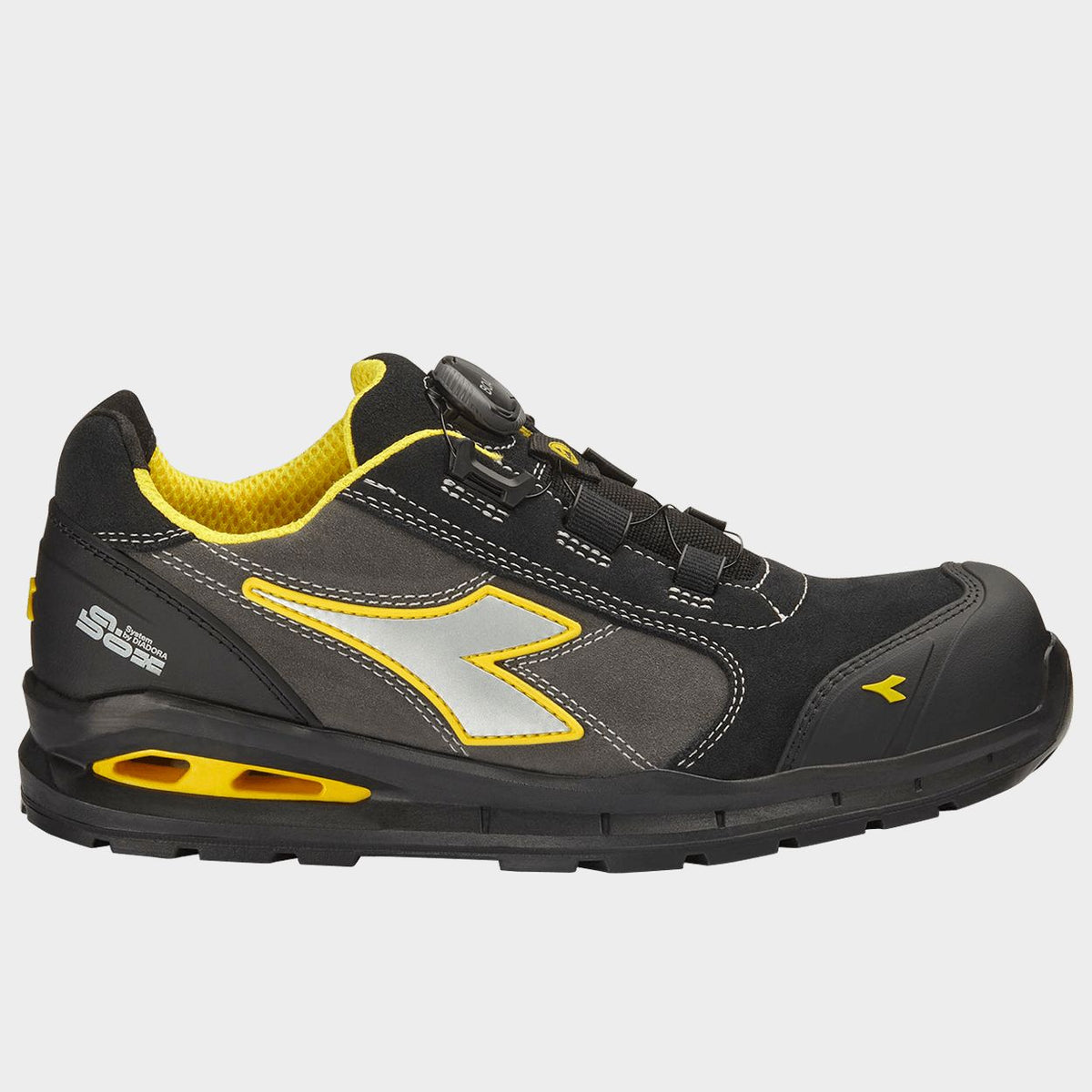 Παπούτσια εργασίας DIADORA RUN A.BOX MSTR BOA LOW S3S FO SR SC ESD BLACK/GREY - 1