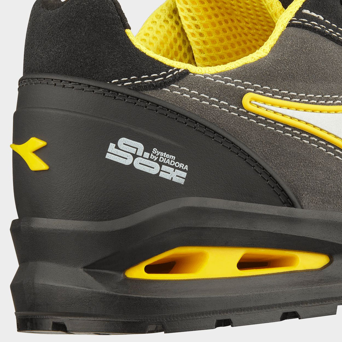 Παπούτσια εργασίας DIADORA RUN A.BOX MSTR BOA LOW S3S FO SR SC ESD BLACK/GREY - 4