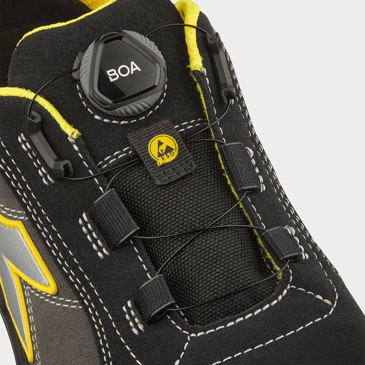 Παπούτσια εργασίας DIADORA RUN A.BOX MSTR BOA LOW S3S FO SR SC ESD BLACK/GREY - 5
