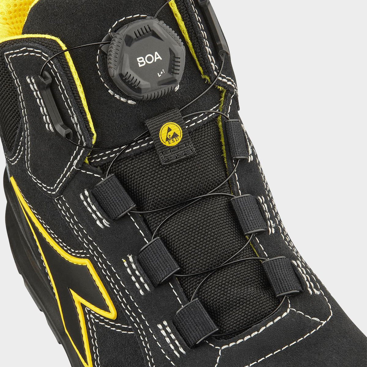 Παπούτσια εργασίας DIADORA RUN A.BOX MSTR BOA MID S3S FO SR SC ESD BLACK - 3