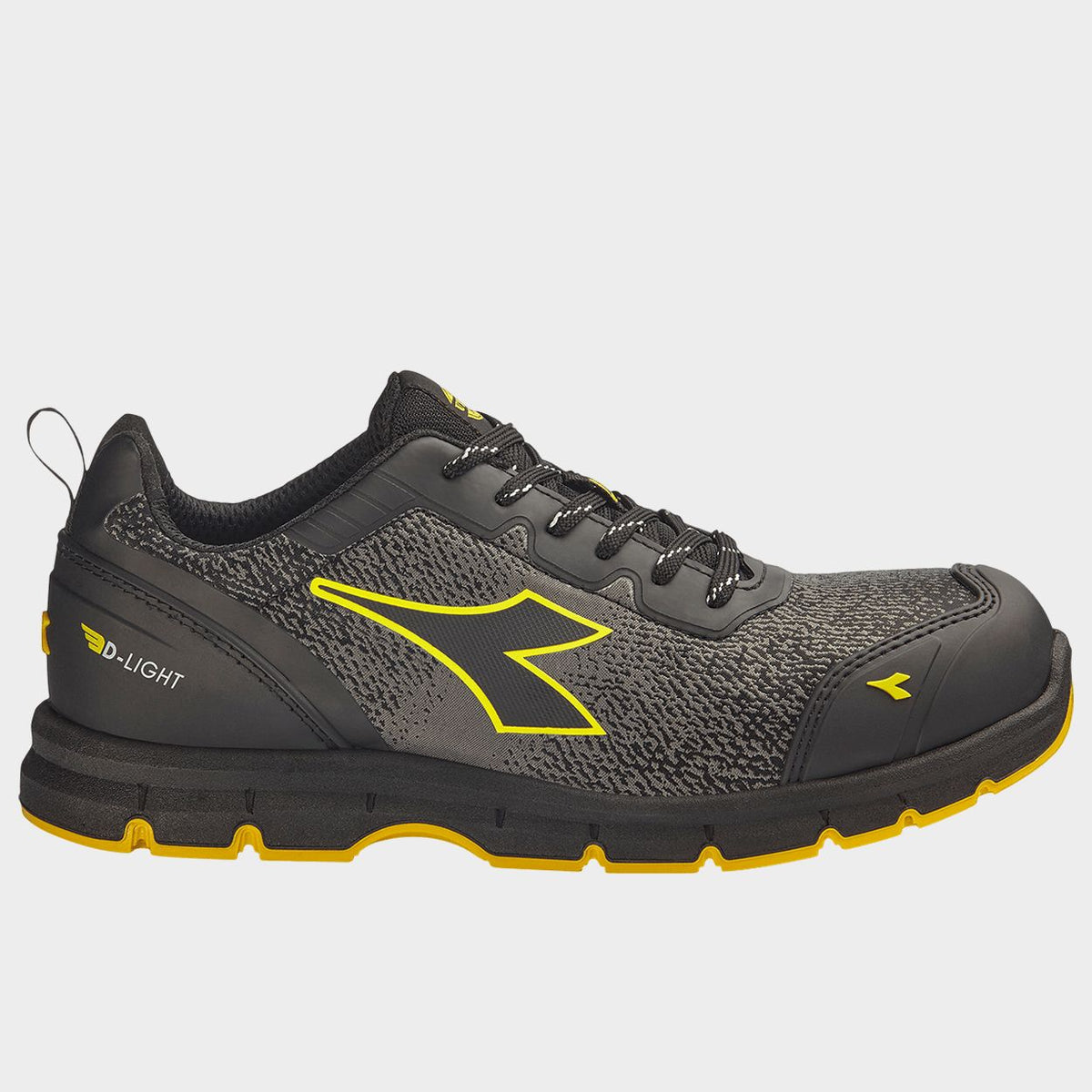 Παπούτσια εργασίας DIADORA RUN ATOM EVO LOW S3S SC FO SR ESD GREY/BLACK - 1