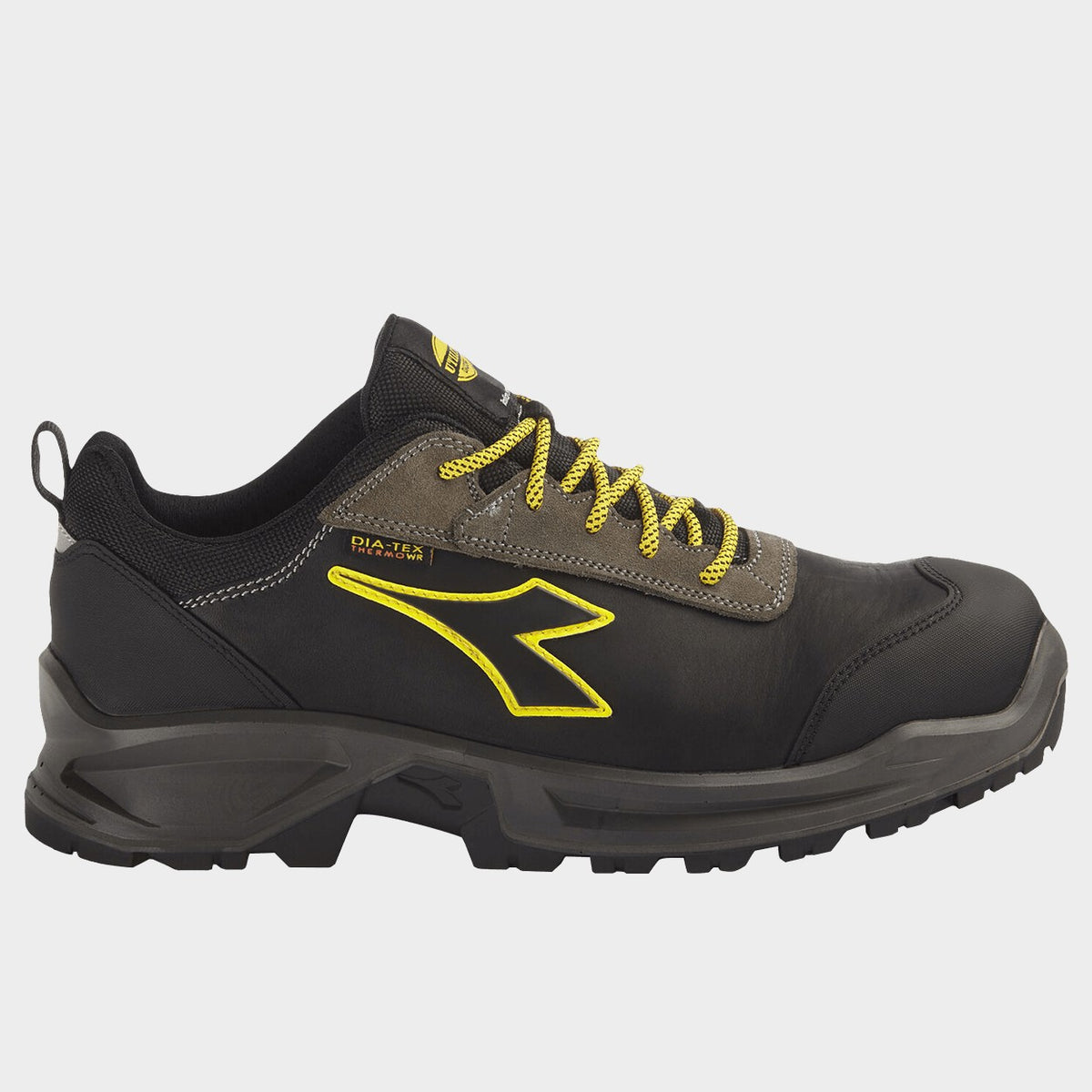 Παπούτσια εργασίας DIADORA SPORT DIATEX BLACK/GREY LOW S3 WR CI SRC - 1
