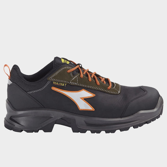 Παπούτσια εργασίας DIADORA SPORT DIATEX BLACK/GREEN LOW S3 WR CI SRC - 1