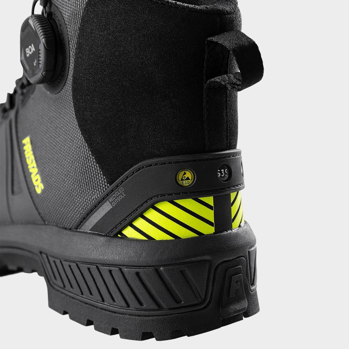 Παπούτσια εργασίας FRISTADS ComfortStep S3S ESD GREY/YELLOW - 6