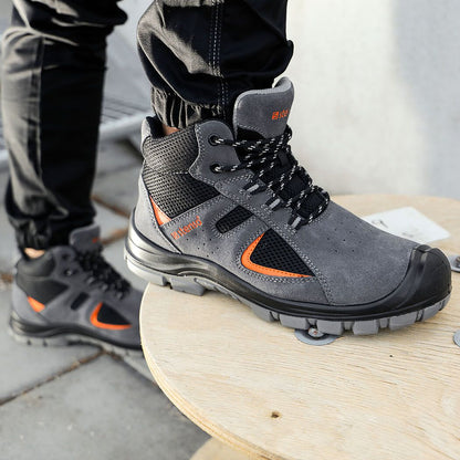 Παπούτσια εργασίας KASTOR 2.0 GREY MID S1 - 2