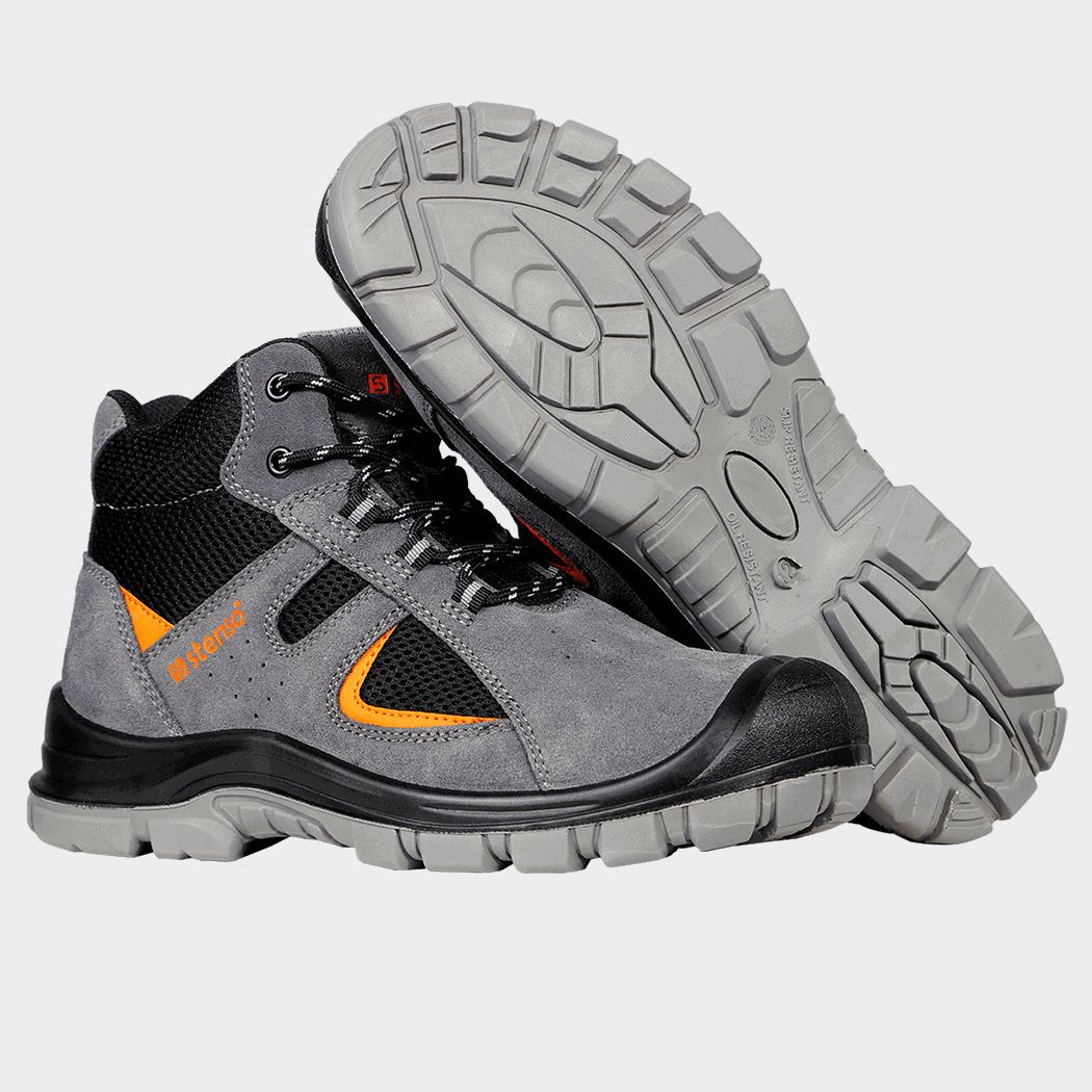 Παπούτσια εργασίας KASTOR 2.0 GREY MID S1 - 7