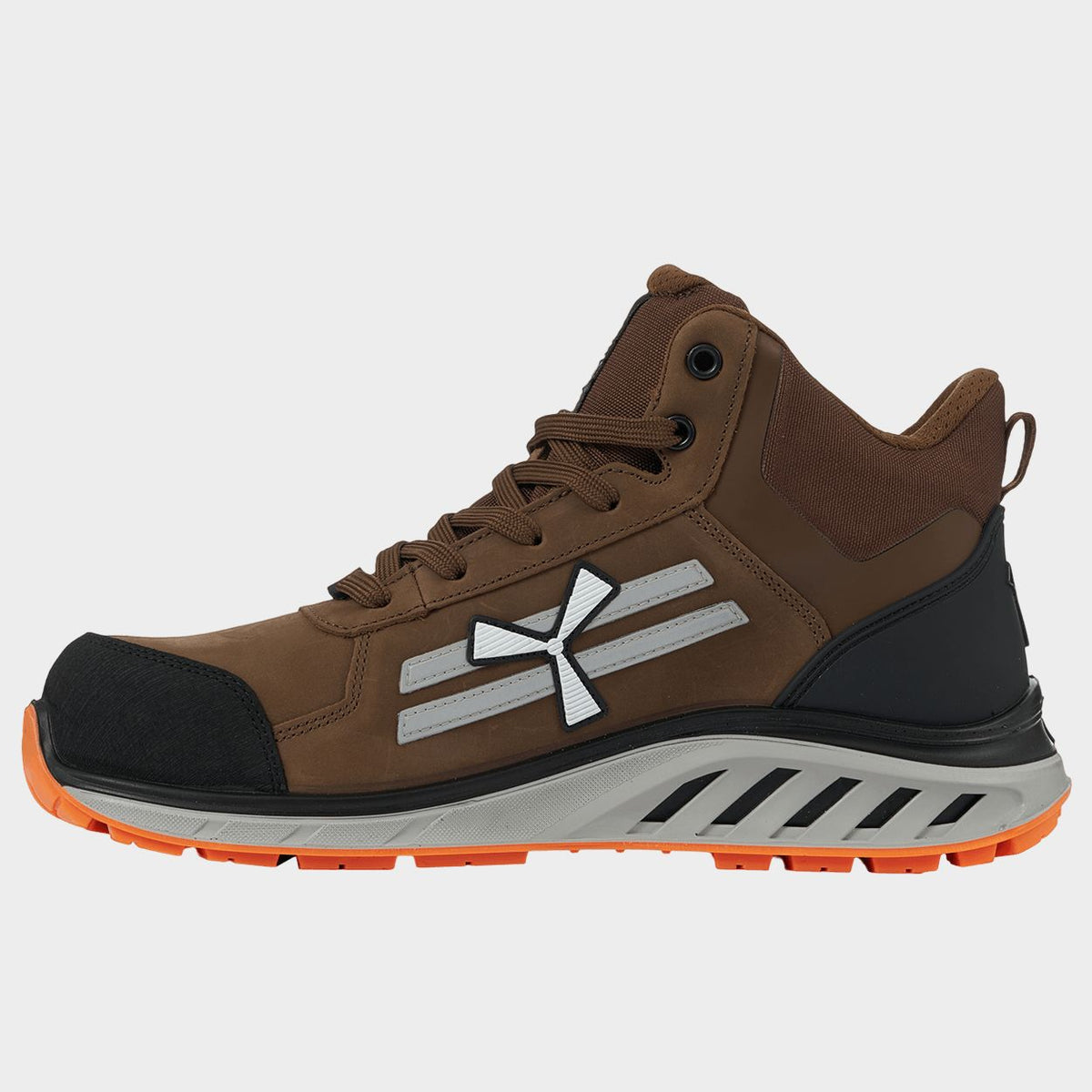 Παπούτσια εργασίας PAYPER X-MOON MID S3S FO SR ESD CHOCO SPRITZ - 2