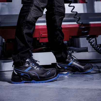 Παπούτσια εργασίας PUMA KRYPTON MID S3S ESD FO SR BLUE - 9