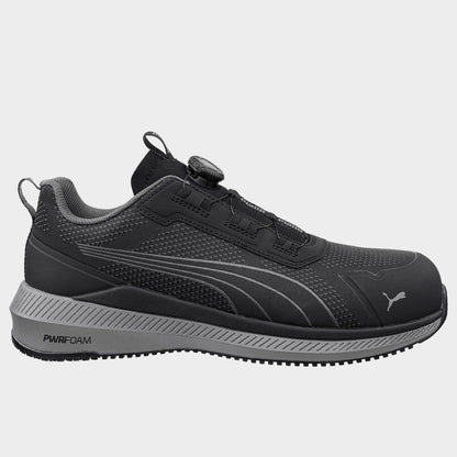 Παπούτσια εργασίας PUMA SLIDE BLACK DISC LOW S1PS ESD FO HRO SR - 1