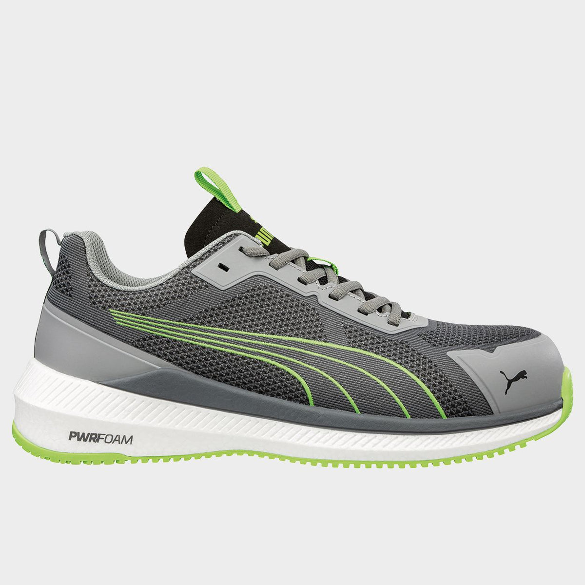 Παπούτσια εργασίας PUMA SLIDE GREY/GREEN S1PS ESD FO HRO SR - 1
